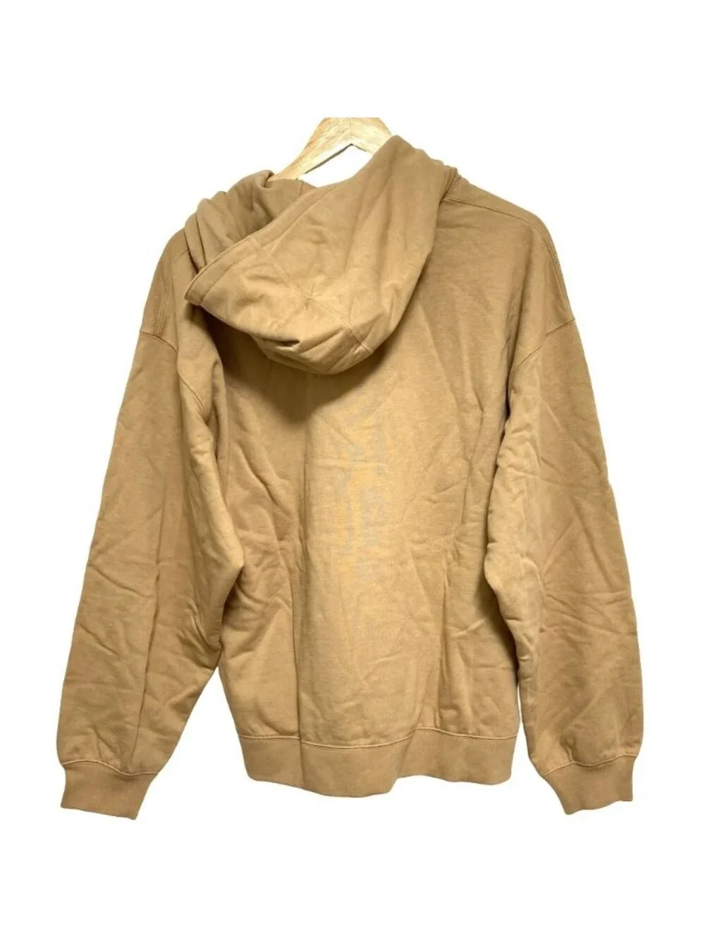 Gucci Logo Dog Print Pullover Sweatshirt Hoodie Beige S